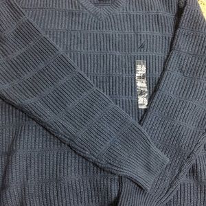 Nautical V-neck Sweater